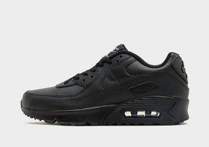 Nike Air Max 90 Leather Junior, Black/Black/White/Black