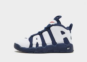 Nike Air More Uptempo 96 Neonati, White/Metallic Gold/University Red/Midnight Navy