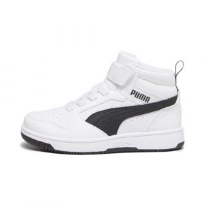 PUMA Sneakers Rebound V6 Mid da Bambini 34.5 White Black