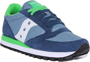 Saucony Scarpe Uomo Jazz Original Nuova Collezione S2044-651 Blue Green (Numeric_46_Point_5)