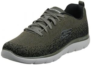 Skechers Summits 2021 Scarpe da Ginnastica Uomo Verde in Materie Tessili