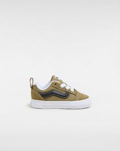 VANS Scarpe Bambino/a Knu Skool Con Lacci Elastici (1-4 Anni) (brown) Toddler Verde, Taglia 26