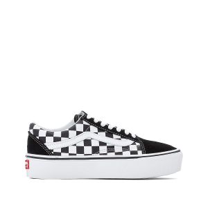 Vans Baskets Con Zeppa Old Skool Platform Nero Donna Taglie 37