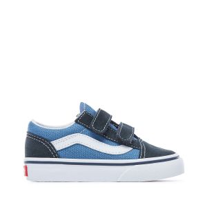 Vans Baskets Con Patta A Strappo Td Old Skool V Blu Taglie 20