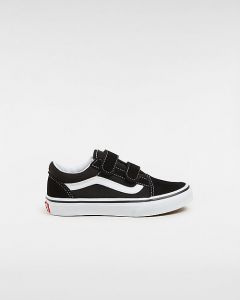 VANS Scarpe Bambino Con Chiusura A Strappo Old Skool (4-8 Anni) (black/true Whit) Bambino Nero, Taglia 31