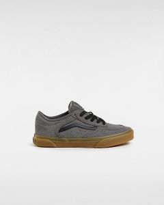 VANS Scarpe Bambino/a Rowley Classic (8-14 Anni) (pewter/gum) Youth Grigio, Taglia 39