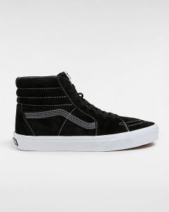 VANS Scarpe In Pelle Scamosciata Sk8-hi (black) Unisex Nero, Taglia 47