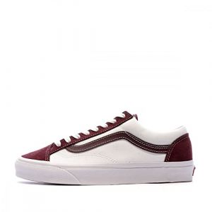 Vans Sneaker Bianco/Bordeaux Uomo Style 36