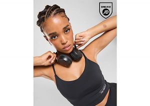 New Balance Script Bralette, BLACK