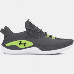 Scarpe da allenamento Under Armour Dynamic IntelliKnit da uomo Titan Grigio / Morph Verde / Midnight Blu Marino 49.5