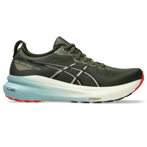 Asics scarpe running asics  gel-kayano 31 fall winter 24 uomo smog green/black