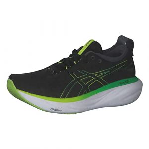 ASICS Nimbus 25 Scarpa Running da Strada per Uomo Nero Verde 47 EU