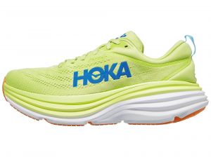 Scarpe HOKA Bondi 8 Lettuce/Solar Flare Uomo