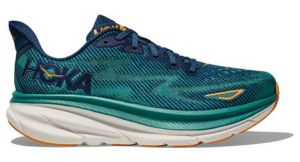 Hoka One One Clifton 9 Large 2E - uomo - blu