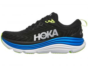 Scarpe HOKA Gaviota 5 Black/Electric Cobalt Uomo