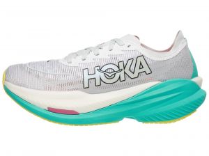 Scarpe HOKA Mach X 2 Frost/Electric Aqua Donna