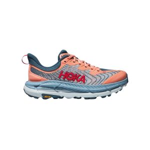 Scarpe da Donna Hoka Mafate Speed 4 Corallo Grigio SS24