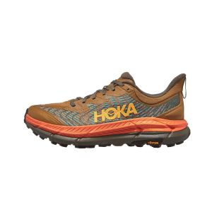 Scarpe Hoka Mafate Speed 4 Marrone Arancione AW24