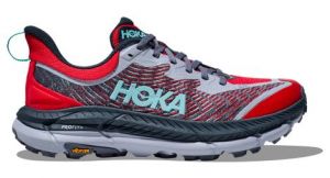 Hoka One One Mafate Speed 4 - uomo - rosso