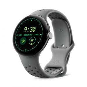 Google Pixel Watch 3 (45 mm) - Cassa grigio opaco - Cinturino grigio verde - LTE