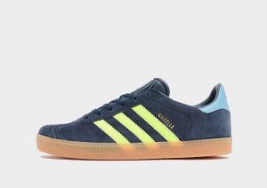 adidas Originals Gazelle Junior, Night Indigo / Solar Yellow / Light Blue