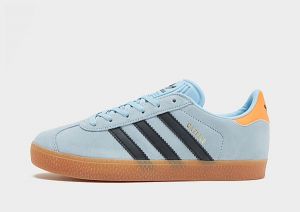 adidas Originals Gazelle Junior, Clear Sky / Core Black / Solar Orange