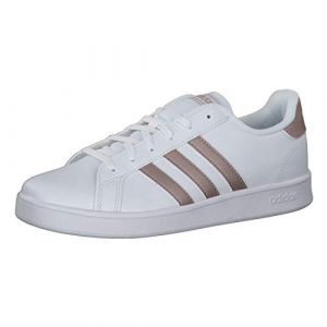 Adidas Unisex - Bambini e ragazzi Scarpe Grand Court K Ftwwht Coppmt Glopnk 32 EU