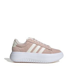 Adidas Sportswear Sneakers Pelle Grand Court Platform Suede Rosa Donna Taglie 42