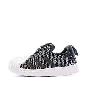 adidas Sneakers Nero/Grigio Ragazzo Superstar 360