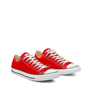 Converse Chuck Taylor All Star Core Canvas Ox Rosso Uomo Taglie 42 1/2