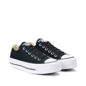 Converse Chuck Taylor All Star Lift Canvas Ox Nero Donna Taglie 37