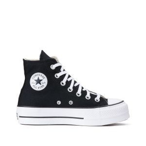 Converse Chuck Taylor All Star Lift Canvas Hi Nero Donna Taglie 36