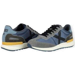 Munich Scarpa Sneakers Uomo Dynamo 70 Colore Blu Nero Grigio Giallo Polvere Numero 43