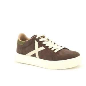 Munich Scarpe Sneaker Rete 100 in Pelle Scamosciata Testa di Moro Uomo U25MU07 8080100 42