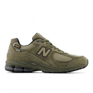 New Balance Uomo 2002R in Verde/Beige/Nero