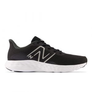 New Balance Uomo 411v3 in Nero/Grigio, Synthetic, Taglia 47.5