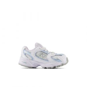 New Balance Bambino 530 BUNGEE in Bianca/Blu, Synthetic, Taglia 22.5