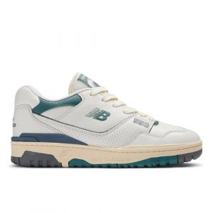 New Balance Unisex 550 in Bianca/Verde/Beige