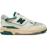  550 Mesh Lea Bianco Verde - Sneakers Uomo 