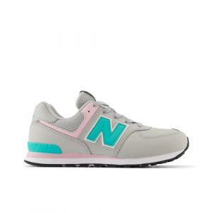 New Balance Bambino 574 in Grigio/Verde