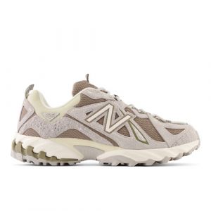 New Balance Unisex 610v1 in Grigio/Marrone, Leather, Taglia 39.5