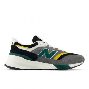 New Balance Unisex 997R in Nero/Verde