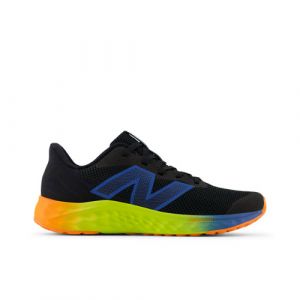 New Balance Bambino Fresh Foam Arishi v4 in Nero/Arancia/Blu/Verde