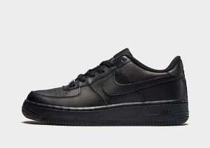 Nike Nike Air Force 1 Older Kids' Shoe, Black