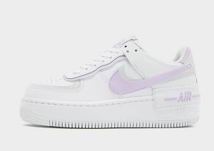 Nike Air Force 1 Shadow Donna, White/Photon Dust/White/Lilac Bloom