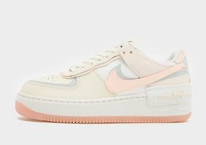 Nike Air Force 1 Shadow Donna, Coconut Milk/Light Silver/Sail/Crimson Tint