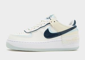 Nike Air Force 1 Shadow Donna, Sail/Glacier Blue/Coconut Milk/Armoury Navy