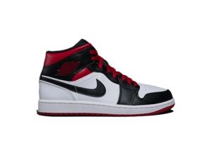 Air Jordan 1 Mid 'Gym Red Black Toe' DQ8426-106 Taglia 40