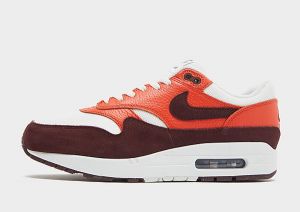 Nike Air Max 1, Summit White/Picante Red/Burgundy Crush