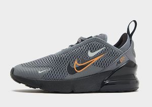 Nike Air Max 270 Kids, Smoke Grey/Bright Mandarin/Medium Ash/Black